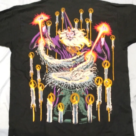 RARE,Vintage Liquid blue,Wizard/Grail tshirt,XXL(short sleeve)XL(long sleeve,NEW - Picture 5 of 5